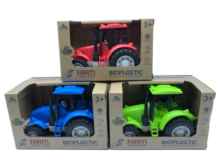 Tractor 17cm - Bxd Bio Plastic Playset for Eco-Friendly Kids' Play