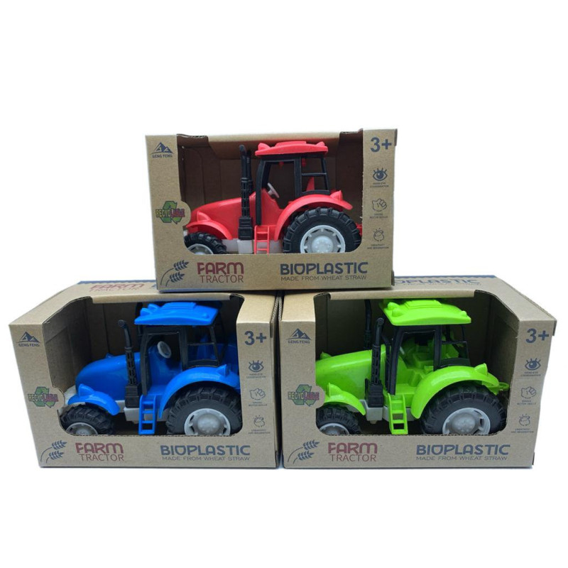 Tractor 17cm - Bxd Bio Plastic Playset for Eco-Friendly Kids' Play Tractor 17cm - Bxd Bio Plastic Playset for Eco-Friendly Kids' Play
