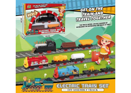 Electric Train Set - Bxd Battery Operated Playset for Kids