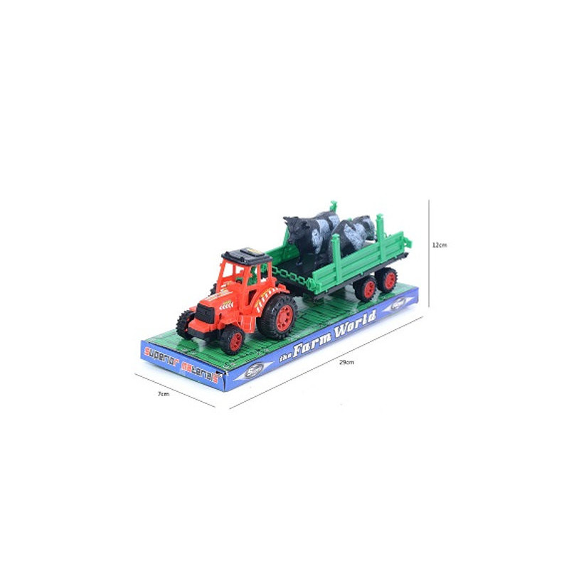 Farm World Tractor & Trailer - Tub Playset for Kids' Farm Adventures Farm World Tractor & Trailer - Tub Playset for Kids' Farm Adventures