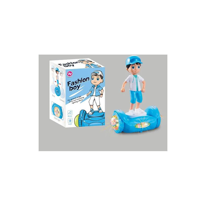 Fashion Boy on Skateboard for High-Speed Fun Fashion Boy on Skateboard for High-Speed Fun
