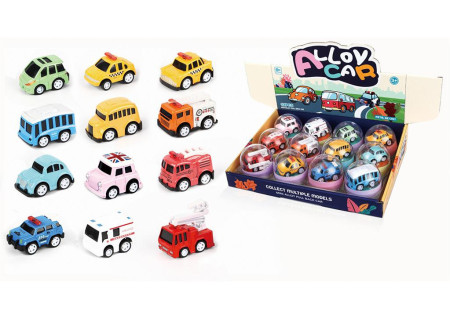 DC Alloy Cars - 12/Box Playset for Kids' High-Speed Adventures