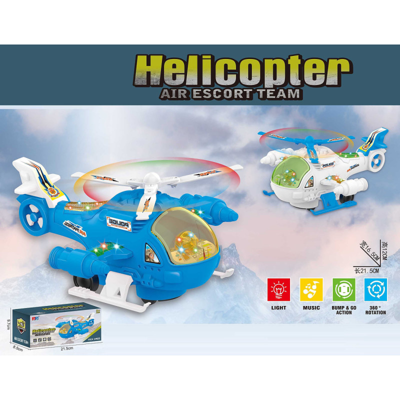 B/O Helicopter - Bxd Playset for Kids' Aerial Adventures B/O Helicopter - Bxd Playset for Kids' Aerial Adventures