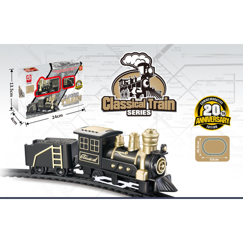 Classic Train - Bxd Battery Operated Playset for Kids Classic Train - Bxd Battery Operated Playset for Kids