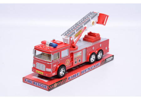 Fire Engine - Medium 31.0 * 7.0 * 11.0cm Tub Playset for Kids