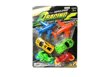 Super Speed Racing Airplane, Cars, Motorbike