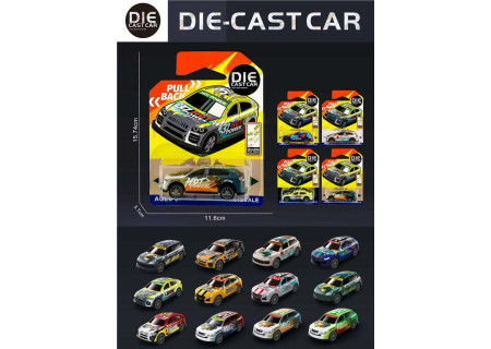 Racing Vehicles DC - Carded Playset for Kids' High-Speed Adventures