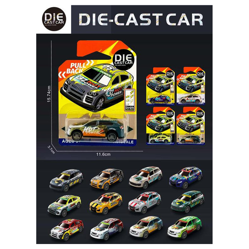 Racing Vehicles DC - Carded Playset for Kids' High-Speed Adventures Racing Vehicles DC - Carded Playset for Kids' High-Speed Adventures