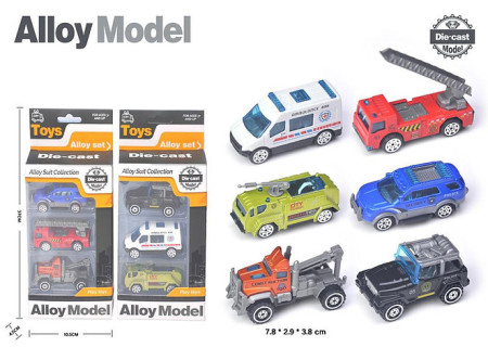 Alloy Model Vehicles - Bxd Playset for Kids' Vehicle Adventures