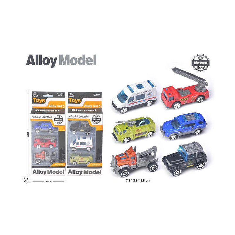 Alloy Model Vehicles - Bxd Playset for Kids' Vehicle Adventures