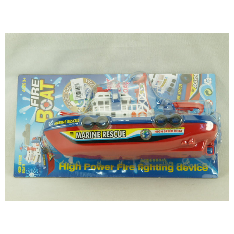 Fire Marine Rescue Boat - Carded Playset for Kids' Water Adventures Fire Marine Rescue Boat - Carded Playset for Kids' Water Adventures