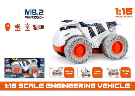 Space Truck - Bxd 1:16 Battery Operated Playset for Kids