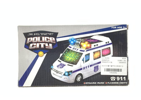 Justice Police City Truck