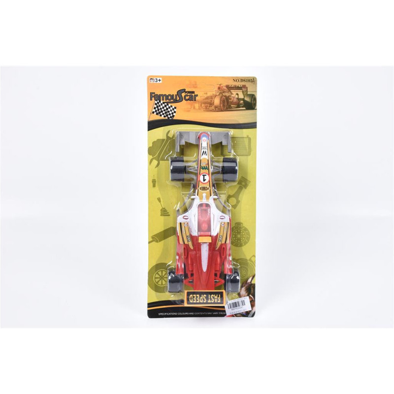 Famous F1 Car - Carded Playset for Kids' High-Speed Racing Fun Famous F1 Car - Carded Playset for Kids' High-Speed Racing Fun