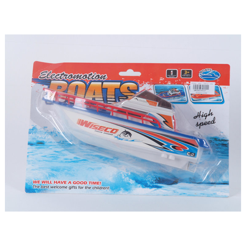 Electromotion Boat - Carded Playset for Kids' Water Adventures Electromotion Boat - Carded Playset for Kids' Water Adventures