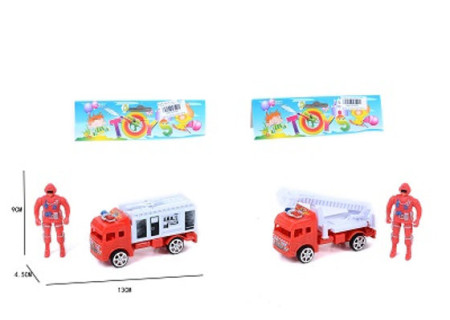 Fire Truck/Man - PBH Playset for Kids' Rescue Adventures