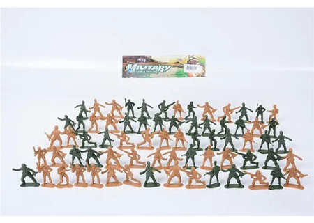Soldiers 66 Piece Set for Action Play