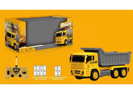 RC Construction Dump Truck - Playset for Kids' Building Adventures