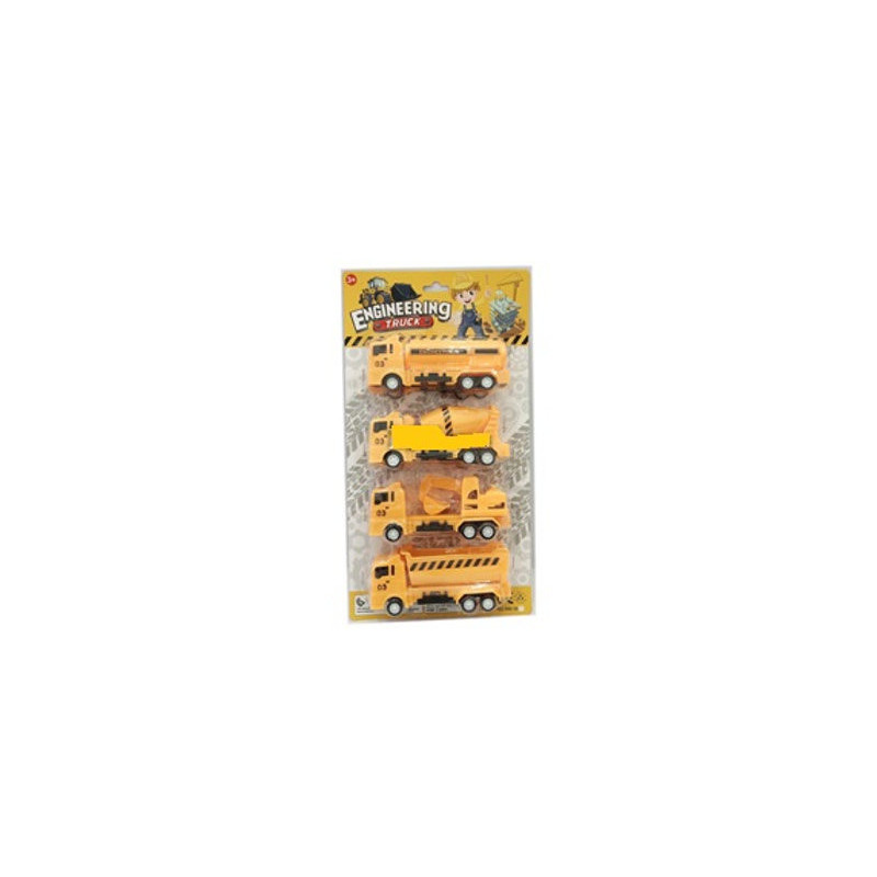 Engineering Trucks - 4/Card Playset for Kids' Building Adventures Engineering Trucks - 4/Card Playset for Kids' Building Adventures