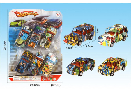 Pull Back Graffiti Vehicles
