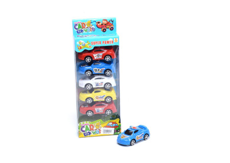 Police Racing Cars - Bxd 6/Box Pullback