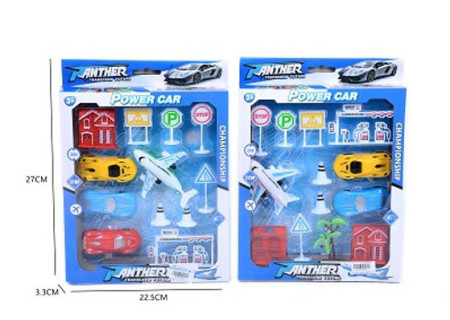 Panther Power Car - Bxd Playset for Kids' High-Speed Racing Fun