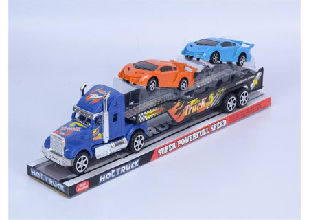 Hottruck with Trailer - Tub Playset for Kids' Off-Road Adventures