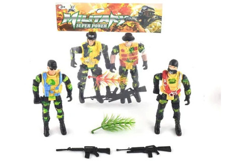 Military Men 2 Pack for Action Play