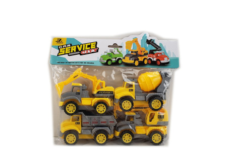 Engineering Service Trucks - PBH Playset for Kids' Building Adventures